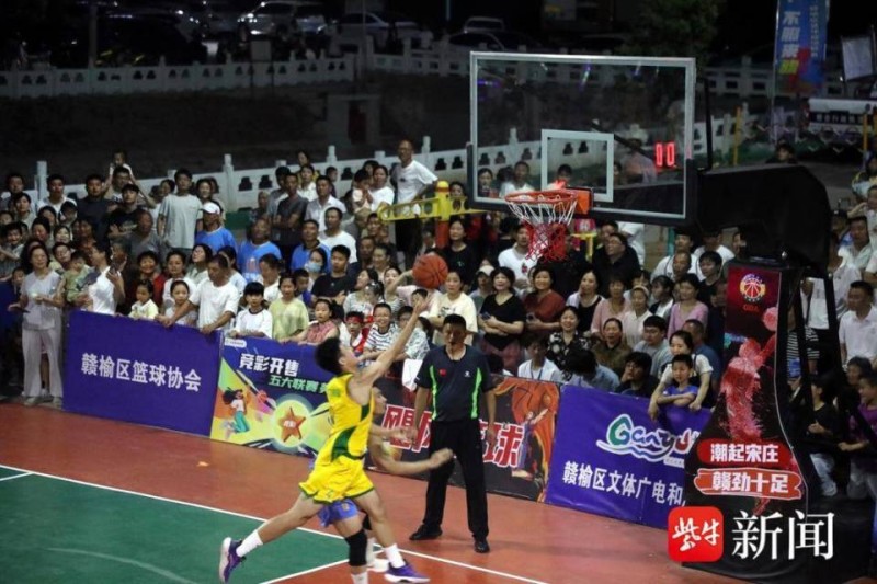 连云港赣榆：“赣超”掀起黄海之滨篮球“风暴”