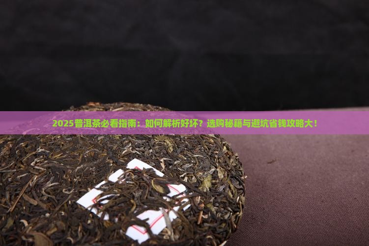 普洱茶怎样判断好坏