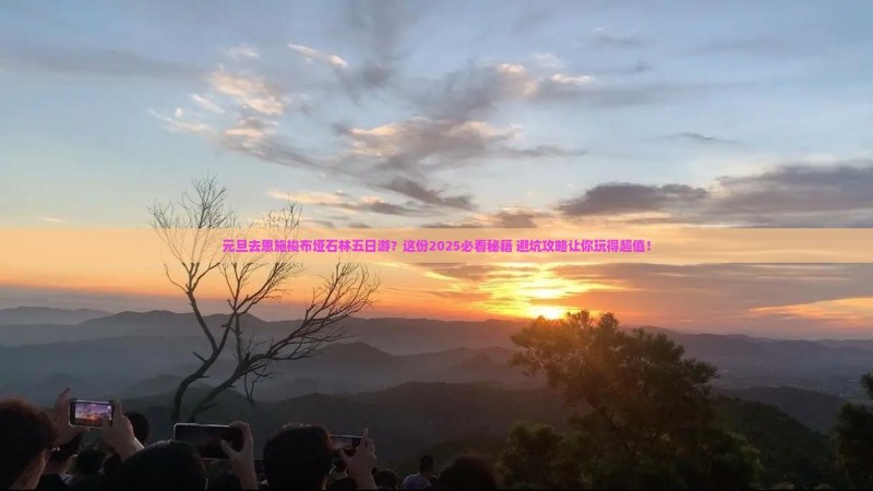 元旦去恩施梭布垭石林五日游