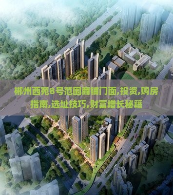 郴州西苑8号范围商铺门面,投资,购房指南,选址技巧,财富增长秘籍