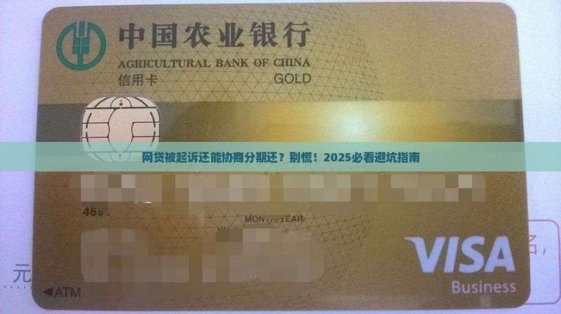 网贷被起诉能协商分期还吗如何解决
