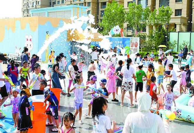 固安县组织开展社区泼水节主题实践活动