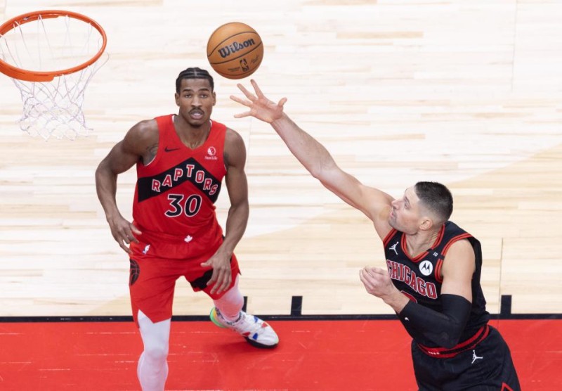 篮球——NBA常规赛：猛龙不敌公牛