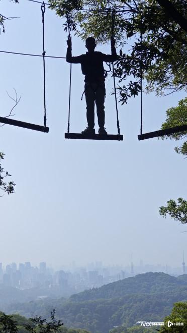 广州5A级旅游景区出新出彩!“飞跃”云山丛林过新年