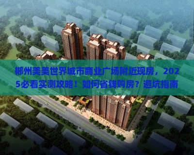 郴州美美世界城市商业广场附近现房